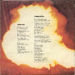 Spitfire LP (Rückseite)